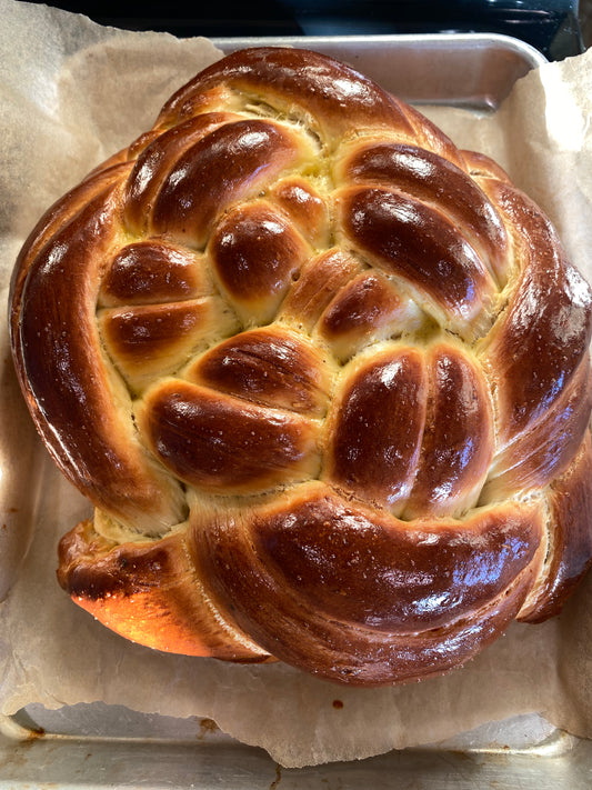 Orange Zest & Olive Oil Challah