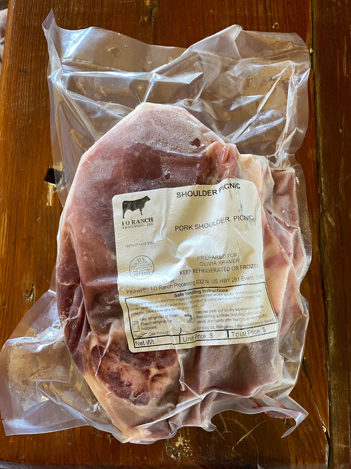 Pork Shoulder, Picnic Roast