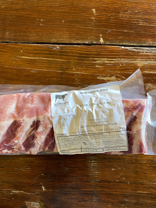 Pork Baby Back Ribs