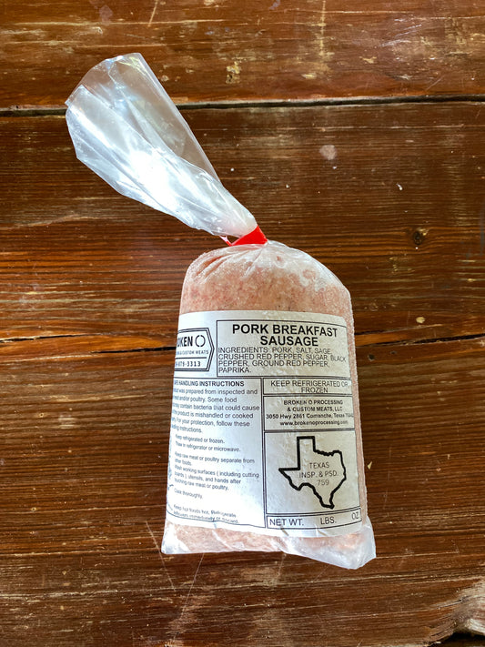 Pork Breakfast Pan Sausage