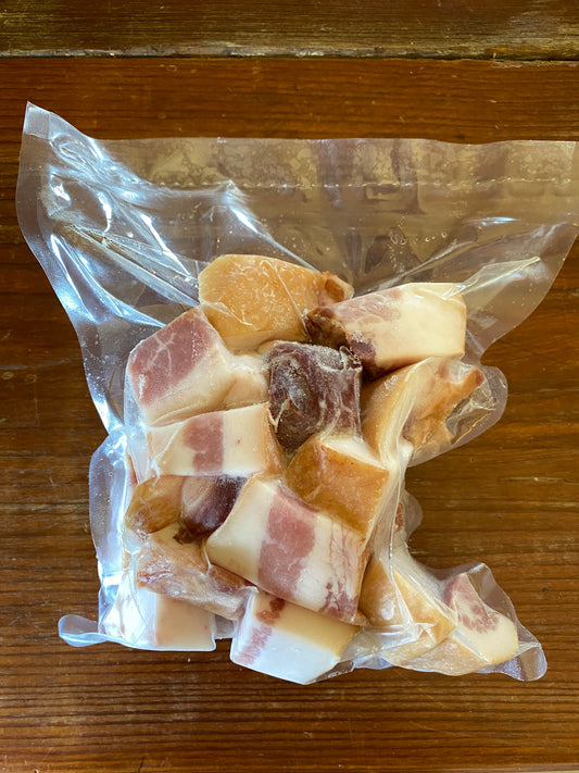 Pork Jowl, Cured, Cubed