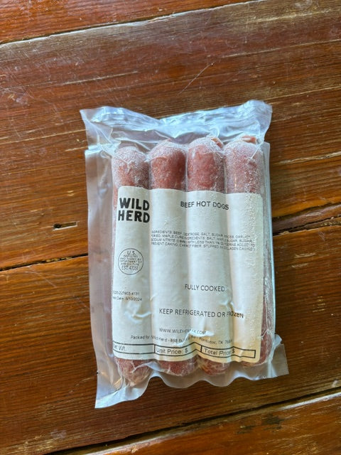 Beef Hot Dogs