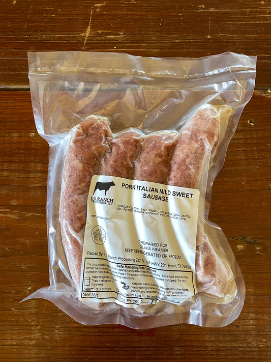 Pork Italian Sausage