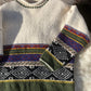 100% Wool Ecuador Stripe Men's Sweater